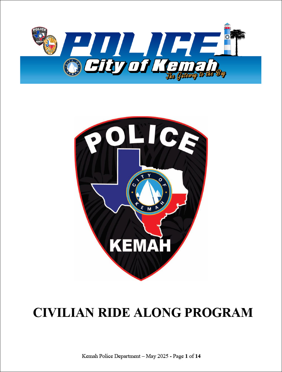 Civilian Ride Along Program 2025
